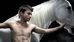 Daniel Radcliffe v divadelní he Equus